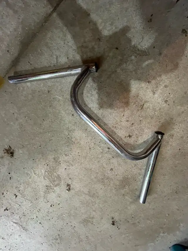 Condor Tommaselli Handlebar - Classic Chrome  in Motorcycle Parts & Accessories in Hamilton - Image 5