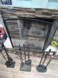 ensemble outil foyer poele fireplace tool set