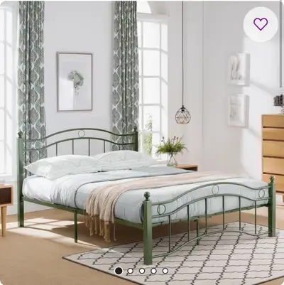 Metal  bed  ( full size/ double), View more
