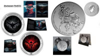 2016 Batman V Superman $20 Silver & Lenticular 25-Cent Coin SET