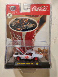 New M2 Machines Coca Cola 72 Chevy Camaro Z28 1:64 diecast CHASE