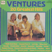 The Ventures used surf rock records