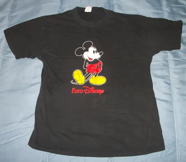 Euro Disney France T-Shirt, April 1993. in Men's in Victoria - Image 3