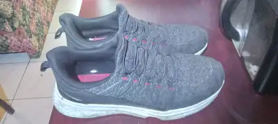 Size 13 Black And Pink Running Shoes, View more