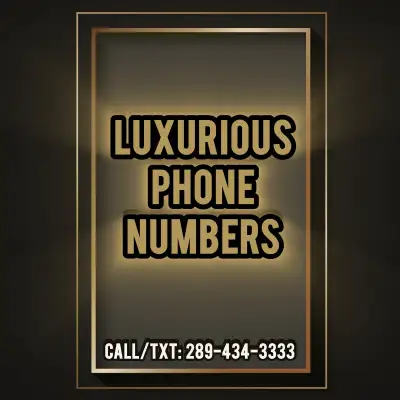Luxurious Phone Numbers, Never Used Vip Phone Numbers, View more