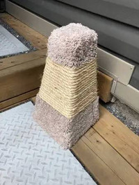 Cat scratching post & dog pet crate cage