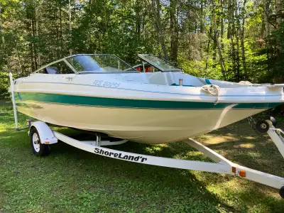 1998 Larson 185 Fish & Ski – Meticulously Maintained – Must See Meticulously maintained 1998 Larson...