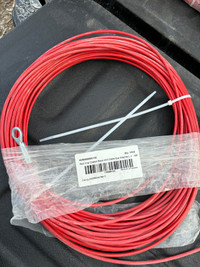 120’ coated wire rope 