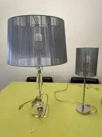ENSEMBLE DE LAMPE DE TABLE A VENDRE