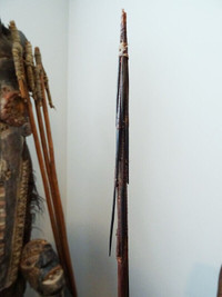 barbed spear Antique OCEANIC Solomon Islands bamboo TRIBAL