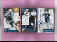 Hockey Cards: Kraft Dinner Cards/Sub Sets (Hand Cut)