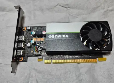nVidia Quadro T400 (Turing) 2GB GDDR6 64-Bit 8K 3-Mini DP PCI-E, View more