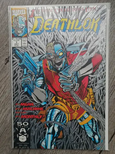 Near mint condition Marvel Deathlok comic book. Smoke-free home. Serious inquiries only, please.