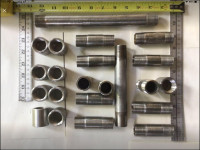 3/4”- 304 Stainless Steel Pipe Nipples & Couplings