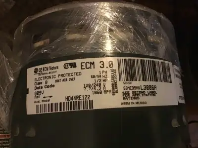 ECM 3.0 1/2 HP GE motor, View more