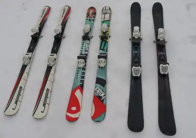 3 kids / junior skis with bindings 117-130 cm Elan K2 Head, View more