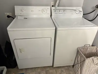 Kenmore Washer and White-Westinghouse Dryer Set, View more