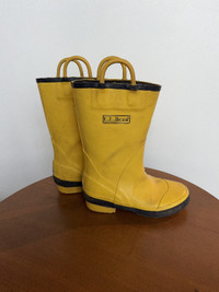 LLBean rubber boots for kids