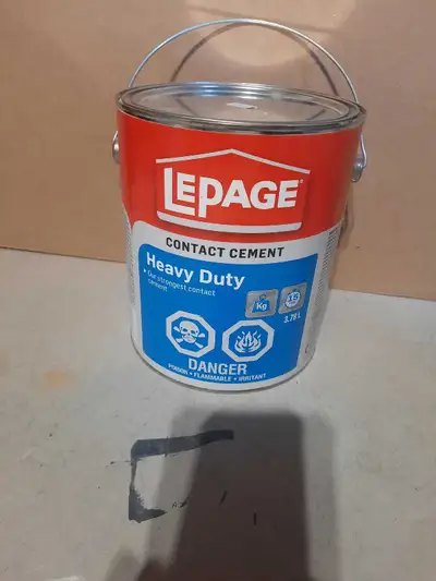 1 gallon neuf  de colle contact, View more