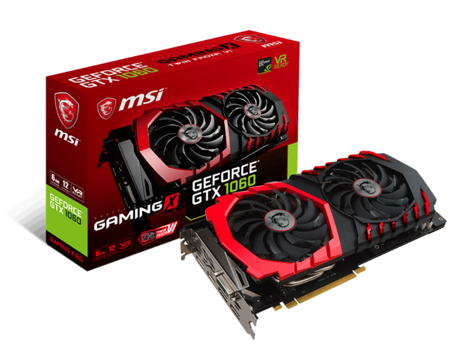 MSI Nvidia GeForce® GTX 1060 GAMING X 6G GPU in System Components in Mississauga / Peel Region - Image 2