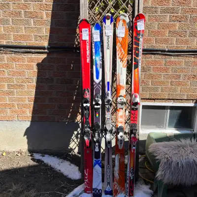 Ski with boots , View more