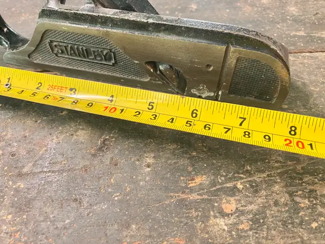 As Is Vintage Cast Iron Stanley 190 Rabbet Plane Hand Tools in Arts & Collectibles in Victoria - Image 9