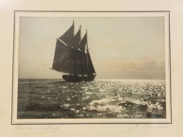 Rare original photograph by J E Knickle,  Dream Ship in Arts & Collectibles in Bedford - Image 3