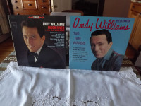 TWO ANDY WILLIAMS LP RECORDS EXCELLENT CONDITION