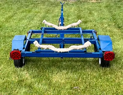4x4 utility trailer Used for a small jet ski Jet ski deck is removable New tires and lights last sum...