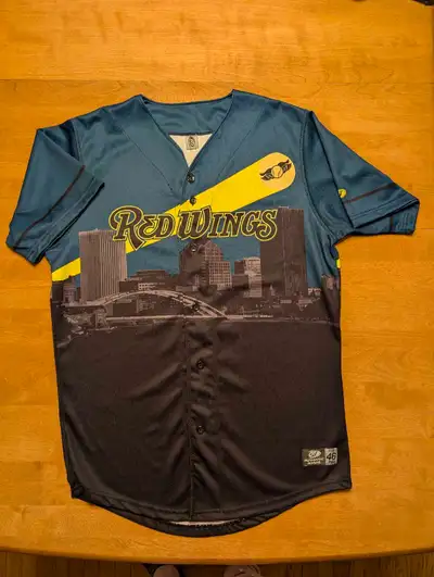Authentic Rochester Red Wings Minor League Baseball jersey, View more