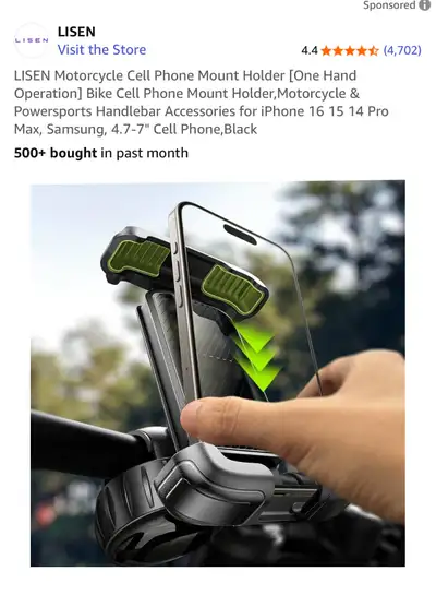 LISEN Phone Mount, View more