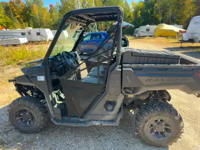 Only 303.5 miles. Health issues are forcing me to sell. Comes with trail pass, glass front and rear,...