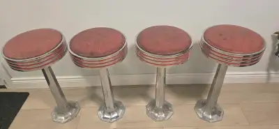 vintage diner stools, View more
