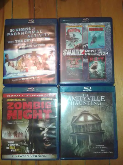 BLU-RAY + DVD Movies, View more