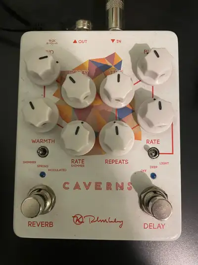 Keeley Caverns delay/reverb pedal, View more
