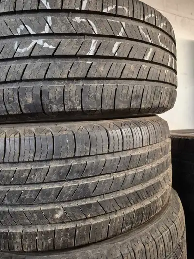 235 55 17 Michelin defender $260 for the set. For more information please call or text 519-221-7896