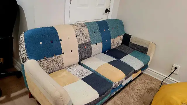 Unique Patchwork Designer Sofa/couch
