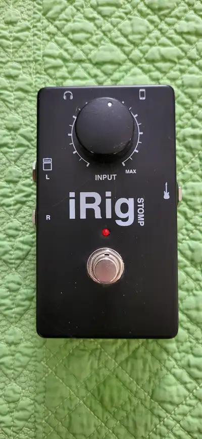 Irig Stomp Interface Pedal, View more