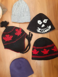 Winter hats toques