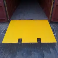 Industrial Container Ramp for Forklift and Hand Truck