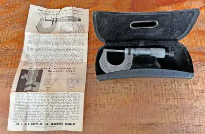 Starrett  Mechanical Outside Micrometer, View more