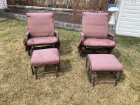Outdoor Gliding Chairs