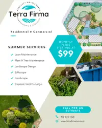 Landscape Services: Free Quote (Terra Firma Construction)