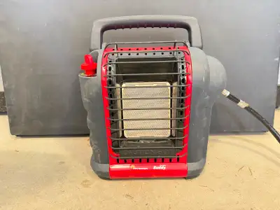 Buddy heater with hose, View more