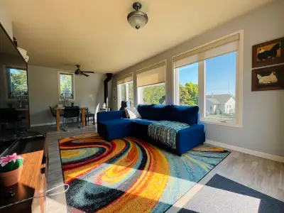 Long term, pet friendly, non smoking, 2 bedroom, 1 bath cozy garage loft apartment for rent in Flat...