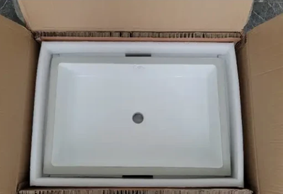 NEUF - Grand lavabo en porcelaine haut-de-gamme (valeur 385$+tx), View more