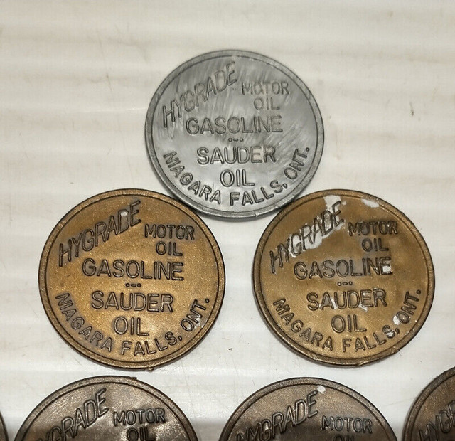 Vintage tokens Sauder Hygrade gasoline premium in Arts & Collectibles in Ottawa - Image 3