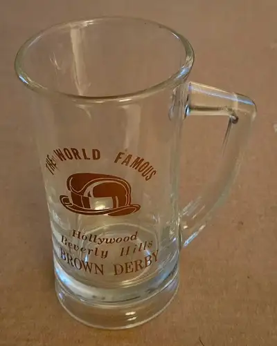 vintage rare brown derby mug , View more