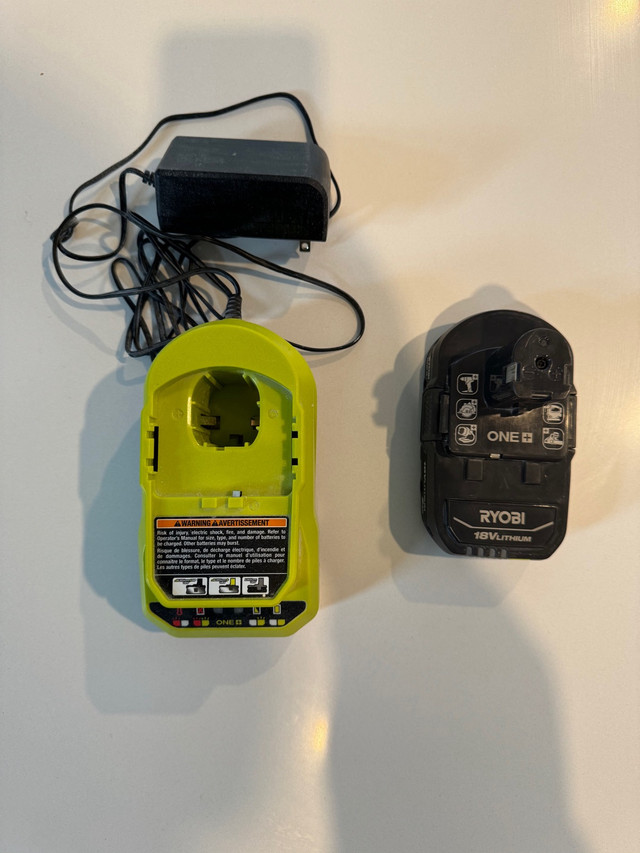 Ryobi 18v battery and charger in Power Tools in Bedford - Image 3