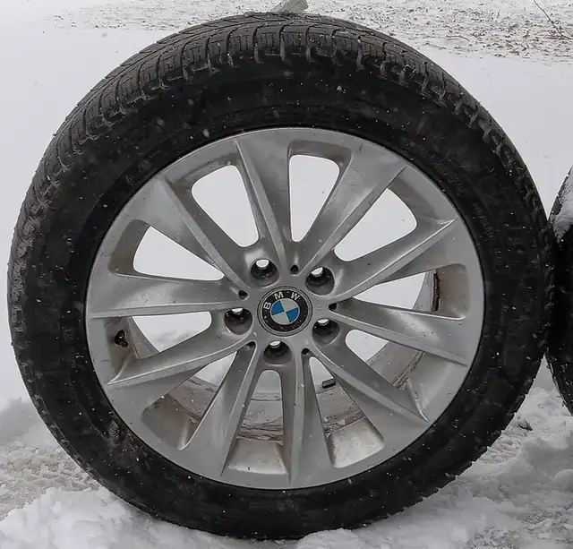 4 BMW RIMS with winters in Tires & Rims in Grand Bend - Image 3